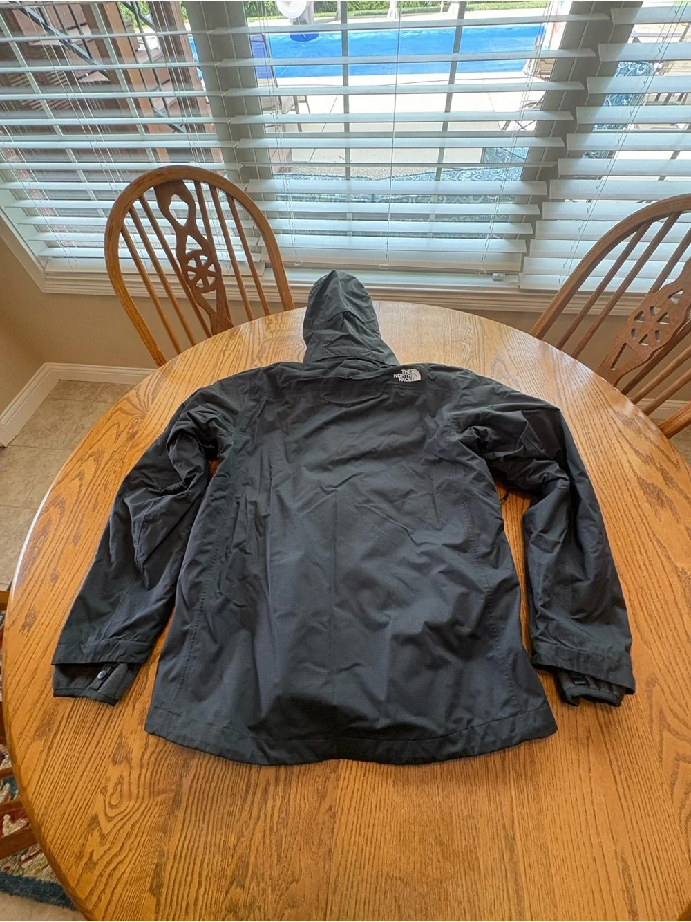 The North Face Men’s S Black DryVent 3-in-1 Triclimate Jacket Gray Fleece Liner